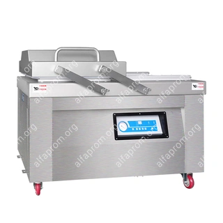 Напольная двухкамерная вакуум-упаковочная машина EV-62 (нерж)