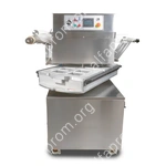 Полуавтоматический запайщик лотков ротационного типа (4 лотка,210*148*80) HVT-450R (нерж.)