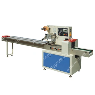 Автоматическая горизонтальная упаковочная машина DXDZ-250B (3 servo, рег. форм., min bag L 65, S 200, H 40, 2-х позиц. нож)