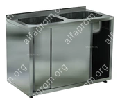 Ванна моечная Кобор ВМЦЗ/2-120/60