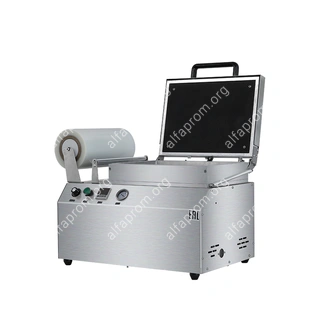 Ручной вакуумный пищевой скин-упаковщик HLV-300VST (без матрицы, для плоских подложек, высота до 70 мм)